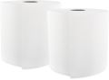 IVF Rouleaux de torchons de nettoyage en cellulose double couche Maxi 340mx26cm Ø 27 cm, 2 pièces