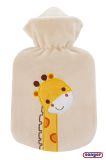 Sänger Wärmflasche Velourbezug 0.8l Giraffe