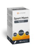 LIVSANE Sport homme capsules, 90 pièces