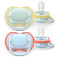 Avent Philips Sucette Ultra Air Day 0-6M  vert clair/bleu clair, 2 pièces