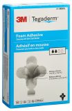 3M TEGADERM FOAM Adhesice Schaumkompresse Mini Kreuz adhesive, 10 Stück