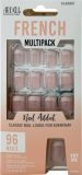 Ardell Nail Addict French Multipack Classic, 96 pièces