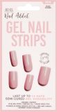Ardell Nail Addict Gel Strips Peony Dreams, 16 pièces
