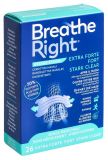 BREATHE RIGHT/BESSER ATMEN bandelettes nasales extra fort Clear, 26 pièces