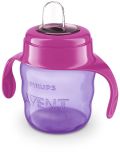 Avent Philips tasse à bec 200ml 6+M rose/violet, 1 pièces
