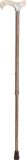 OSSENBERG Metallstock 75-96cm Holzimitat Derby Acryl