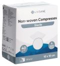 LIVSANE compresse en non-tissé 10x10cm stérile, 2 x 25 pièces