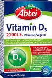 ABTEI Vitamin D3 Kapseln 2100 IE pflanzlich, 24 Stück