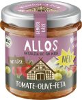 Allos Aufstrich Tomate Olive Feta, 135 g