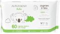 ALPHANOVA BB lingettes à l'eau sans parfum, 60 pièces