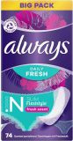 ALWAYS protège-slip Flexi Slim Fresh BigPack, 74 pièces