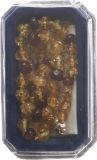AMBERSTYLE Bernstein citrin cognac Magnetverschluss, 32cm, 3 x 1 Stück