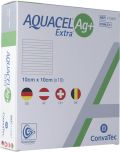 AQUACEL Ag+ Extra compresse 10 x 10cm, 10 pièces