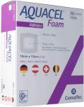 AQUACEL FOAM adhäsiv 10x10cm, 10 Stück