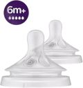 Avent Philips Natural Response Sauger Gr5 6M+, 2 Stück