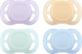 Avent Philips sucette ultra start 0-2 mois vert clair/bleu clair/orange/lila, 2 pièces