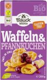 Bauck Mühle Mélange sans gluten pour gaufres ou crêpes, 200 g