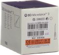 BD MICROLANCE 3 aiguilles 0.50x25mm orange 100 pièces