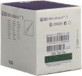 BD MICROLANCE 3 aiguilles 0.80x50mm vert 100 pièces