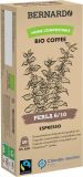 Bernardo Coffee Capsules de café expresso PERLA, 10 pièces