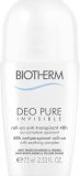 Biotherm Deo Pure Invisible 48H Roll-on Anti-Transpirant, 75 ml
