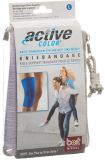BORT ActiveColor Kniebandage L +37cm blau