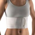 BORT ceinture côtelée élastique M femme blanc