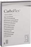 CARBOFLEX Aktivkohle Verband 15x20cm steril, 5 Stück