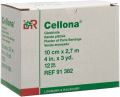 CELLONA Gipsbinden 2.75 m x 10 cm feincremig, 12 Stück