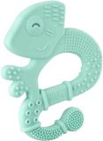 CHICCO Beissring mit sanften Borsten Eidechse blue 2M+