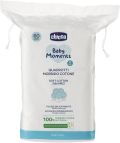 CHICCO Disques de coton 0 m+ sachet, 60 pièces