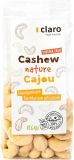 claro Cashews nature Fairtrade Bio, 120 g