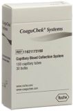 COAGUCHEK Plastik Kapillaren 50 µl, 100 Stück