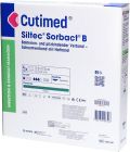Cutimed Siltec Sorbact B 17.5x17.5cm, 5 pièces