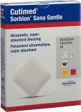 CUTIMED Sorbion Sana Gentle 8.5 x 8.5 cm, 10 Stück