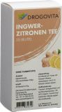 Drogovita Ingwer Zitronen Tee Beutel, 20 Stück