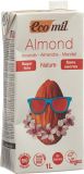 ECOMIL drink amandes sans sucre bio 1 lt