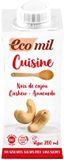 ECOMIL Cuisine aux noix de cajou sans sucre, 200ml