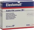 ELASTOMULL Gazebinde weiss 4 m x 4 cm, 20 Stück