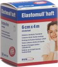 ELASTOMULL HAFT Gazebinde weiss 4 m x 6 cm, 1 Rolle