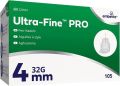 EMBECTA Ultra-Fine PRO Pen-Nadeln 4mm, 105 Stück