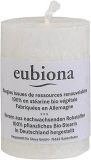 Eubiona Bougie pilier blanche, 56 x 80 mm