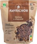 Favrichon Crunchy-Müsli Quinoa und Schokolade, 450 g