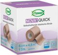 Flawa Nova Quick kohäsive Reissbinde hautfarbig, 6 cm x 4.5 m