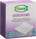 FLAWA Solvaline N compresses 10x10cm stér 25 pièces