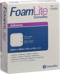 CONVATEC Foam Lite Silikon-Schaumverband 10 x 10 cm, 10 Stück
