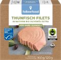 Followfood Filets de thon à l'huile d'olive, 160 g