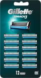 GILLETTE Mach3 système de lames, 12 pièces