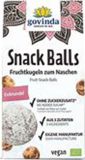 Govinda Snack Balls Fraise, 100g