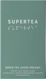 SUPERTEA Green Tea Lemon Organic Sachets, 20 pièces